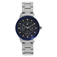 Fastrack All Nighters Quartz Multifunction Blue Dial Metal Strap Watch for Girls - image number 0
