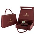 Aigner Flora L Quartz Analog Mother of Pearl Dial Two Toned Stainless Steel Strap Watch For Women - image number 4