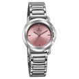 Titan Workmode Quartz Analog Pink Dial Stainless Steel Strap Watch For Women - image number 1
