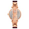 Anne Klein Quartz Analog Maroon Dial Metal Strap Watch for Women - image number 2