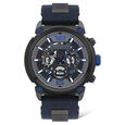 Police Quartz Multifunction Grey Dial Silicone Strap Watch for Men - image number 0