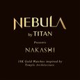 Titan Nebula Nakashi 18k Gold Analog with Diamonds Watch for Women - image number 3