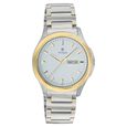 Titan Quartz Analog with Day and Date Black Dial Metal Strap Watch for Men