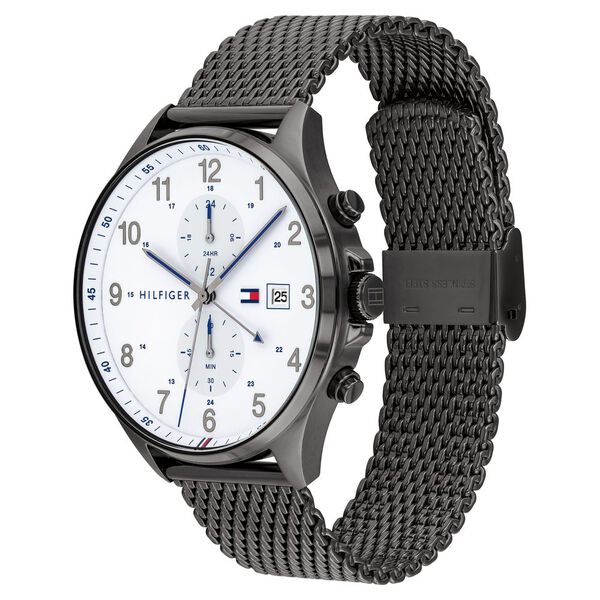 Tommy Hilfiger Quartz Multifunction White Dial Stainless Steel Strap Watch for Men - image number 1