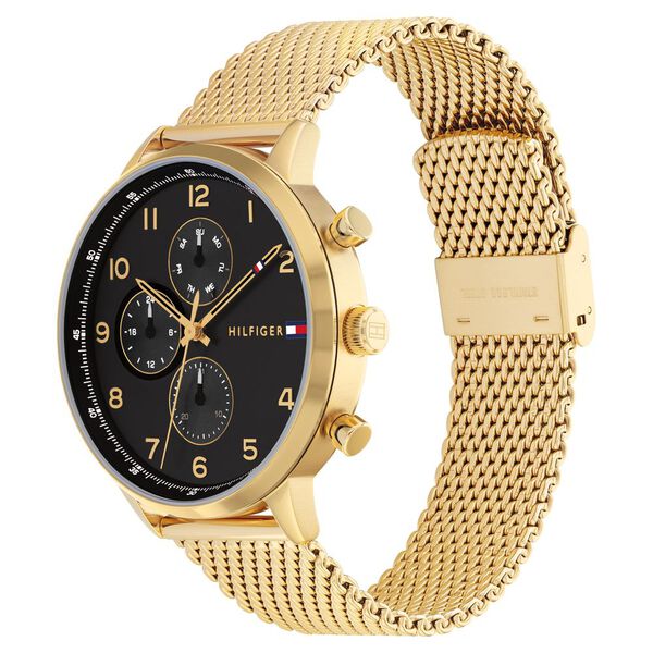 Tommy Hilfiger Multifunction Black Dial Watch for Men - image number 1