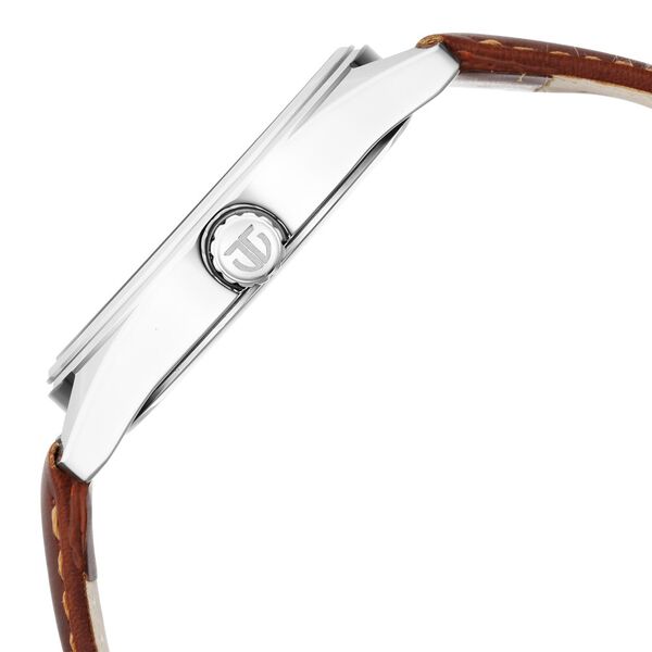 Titan Quartz Analog Blue Dial Leather Strap Watch for Men - image number 3