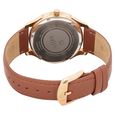 Xylys Swiss Analog Brown Leather Strap Mother of Pearl Dial Watch For Women - image number 4