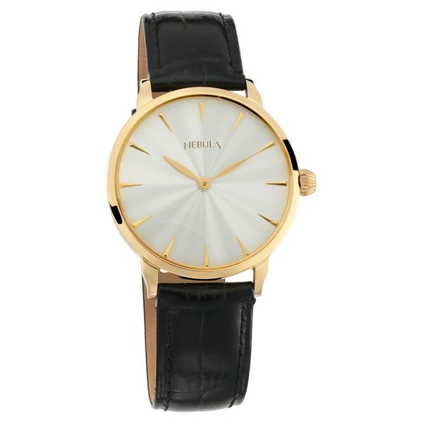 Titan Nebula Quartz Analog 18 Karat Solid Gold Watch for Men - image number 1