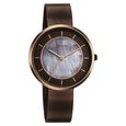 Sonata Modern Edit Quartz Analog Blue Dial Stainless Steel Strap Watch For Women