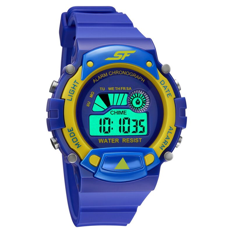 SF CSK Digital Dial Unisex Watch With TPU Strap