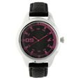 Fastrack Quartz Analog Silver Dial Leather Strap Watch for Girls