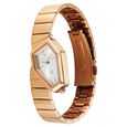 Fastrack Wild Quartz Analog Silver Dial Rose Gold Stainless Steel Strap Watch For Girls - image number 5