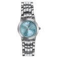 Poze Poze Quartz Analog Blue Dial Silver Metal Strap Watch For Women - image number 1