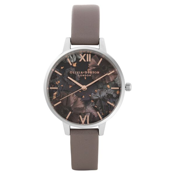 Olivia Burton Quartz Analog Multicoloured Dial Leather Strap Watch for Women - image number 0