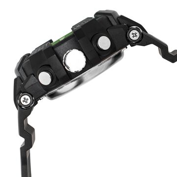 Zoop Bolt Ana Digi Watch with Black and Green Multi Color Case and Black Color Strap for Boys Kids, from House of Titan