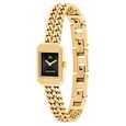 Tommy Hilfiger Quartz Analog Black Dial Golden Stainless Steel Strap Watch For Women - image number 1
