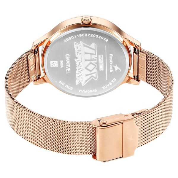 Fastrack Thor Quartz Analog Silver Dial Stainless Steel Strap Watch for Girls - image number 5