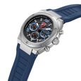 Ducati Quartz Chronograph Blue Dial Blue Silicone Strap Watch For Men - image number 1