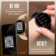 Fastrack Sleek Smartwatch 1.32" inch AMOLED Display, Sleek Design, Functional Crown, QR Hub, SpO2, HRM, IP68 - image number 4