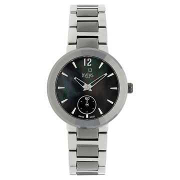 Xylys Quartz Analog Mother of Pearl Dial Stainless Steel Strap Watch for Women