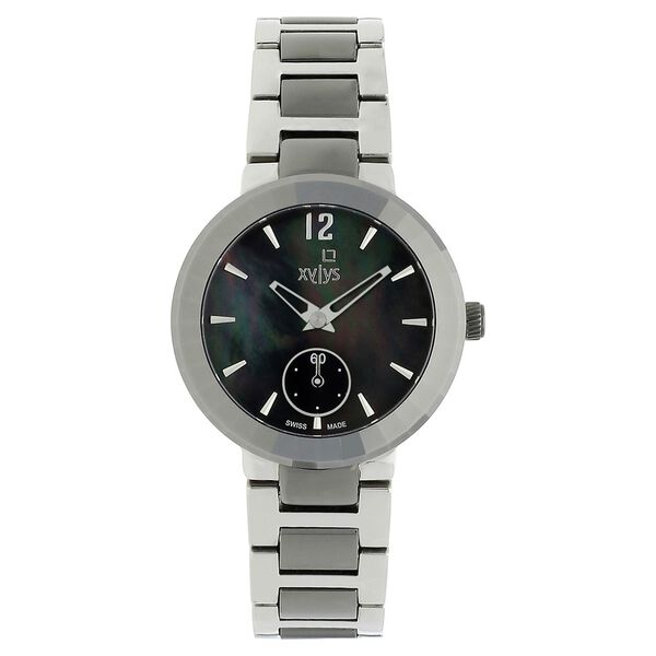 Xylys Quartz Analog Mother of Pearl Dial Two Toned Stainless Steel Strap Watch For Women - image number 0