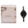 Titan Quartz Analog with Date Black Dial Metal Strap Watch for Women - image number 4