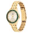Tommy Hilfiger Quartz Analog Champagne Dial Golden Stainless Steel Strap Watch For Women - image number 1