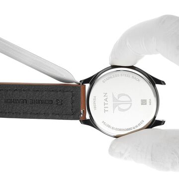 20 mm Tan Genuine Leather Straps for Men