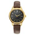 Titan Quartz Analog Black Dial Leather Strap Watch for Women - image number 1