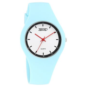 Zoop Analog Watch with White Dial & Blue Strap for Girls Kids, from House of Titan