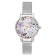 Olivia Burton Quartz Analog Silver Dial Stainless Steel Strap Watch for Women - image number 0
