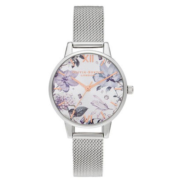 Olivia Burton Quartz Analog Silver Dial Stainless Steel Strap Watch for Women - image number 0