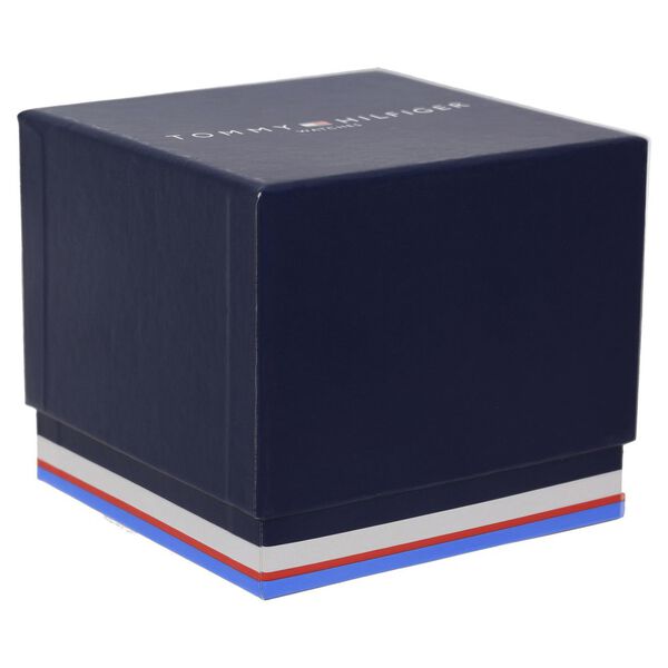 Tommy Hilfiger Quartz Multifunction Blue Dial Leather Strap Watch for Women - image number 5