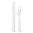 20 mm White Genuine Leather Straps for Men - image number 2