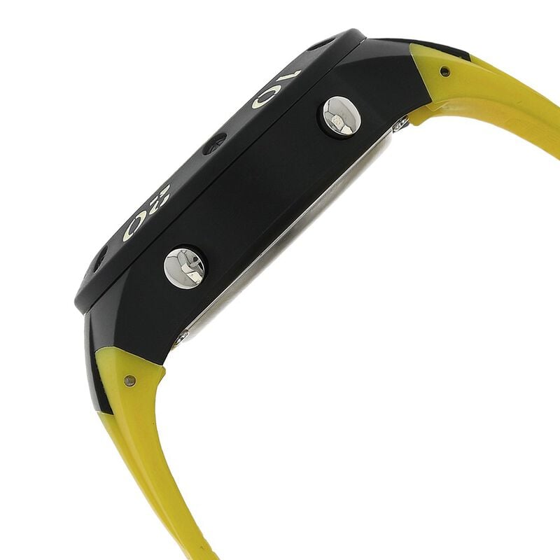 SF Digital Dial Yellow Plastic Strap Watch for Men - image number 2
