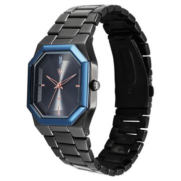 Vyb Pioneer By Fastrack Quartz Analog Grey Dial Grey Metal Strap Watch For Guys