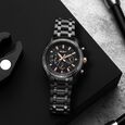 Octane Black Dial Chronograph Watch for Men - image number 0