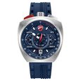 Ducati Quartz Chronograph Blue Dial Blue Silicone Strap Watch For Men - image number 0