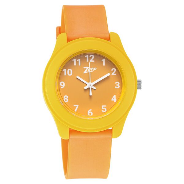 Zoop Analog Watch with Orange Dial & Orange Strap for Boys Girls Kids, from House of Titan - image number 0