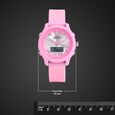 Zoop Ana-Digi Watch with Silver Dial & Pink Strap for Girls Kids, from House of Titan - image number 3