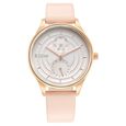 Titan Neo Workdays Silver Dial Women Watch With Leather Strap - image number 1