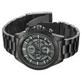 Police Chronograph Black Dial Black Color Stainless Steel Strap Watch For Men - image number 2