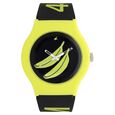 Fastrack Quartz Analog White Dial Silicone Strap Watch for Unisex
