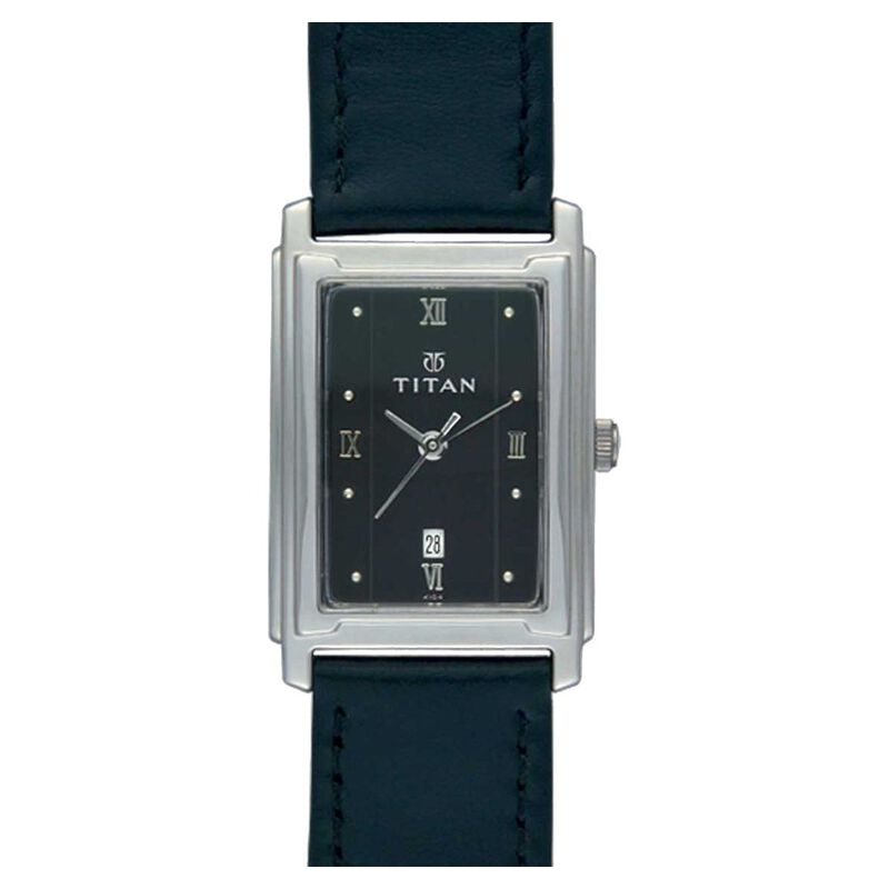 Titan Quartz Analog with Date Black Dial Watch for Men