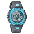 SF Digital Dial Black PU Strap Watch for Men - image number 0