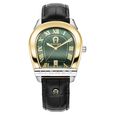 Aigner Siena Quartz Analog with Date Green Dial Black Leather Strap Watch For Women - image number 0