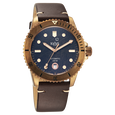 Xylys Swiss Automatic Brown Dial Brown Leather Strap Watch For Men - image number 0