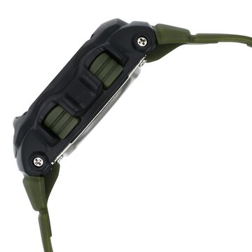 Zoop Pop Colour Digital Black Dial Green Plastic Strap Watch For Kids