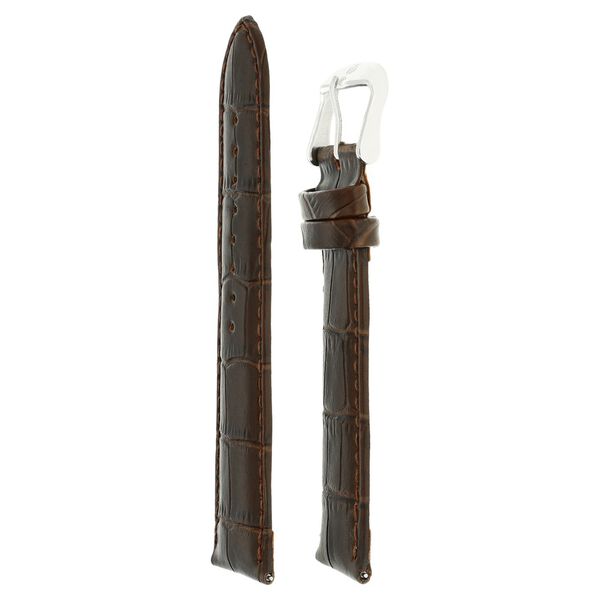 20 mm Brown Genuine Leather Strap for Men - image number 2