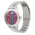 Fastrack Varsity Quartz Analog Red Dial Stainless Steel Strap Watch for Guys - image number 1